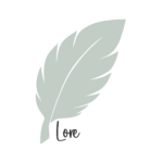 Lore with a green leaf